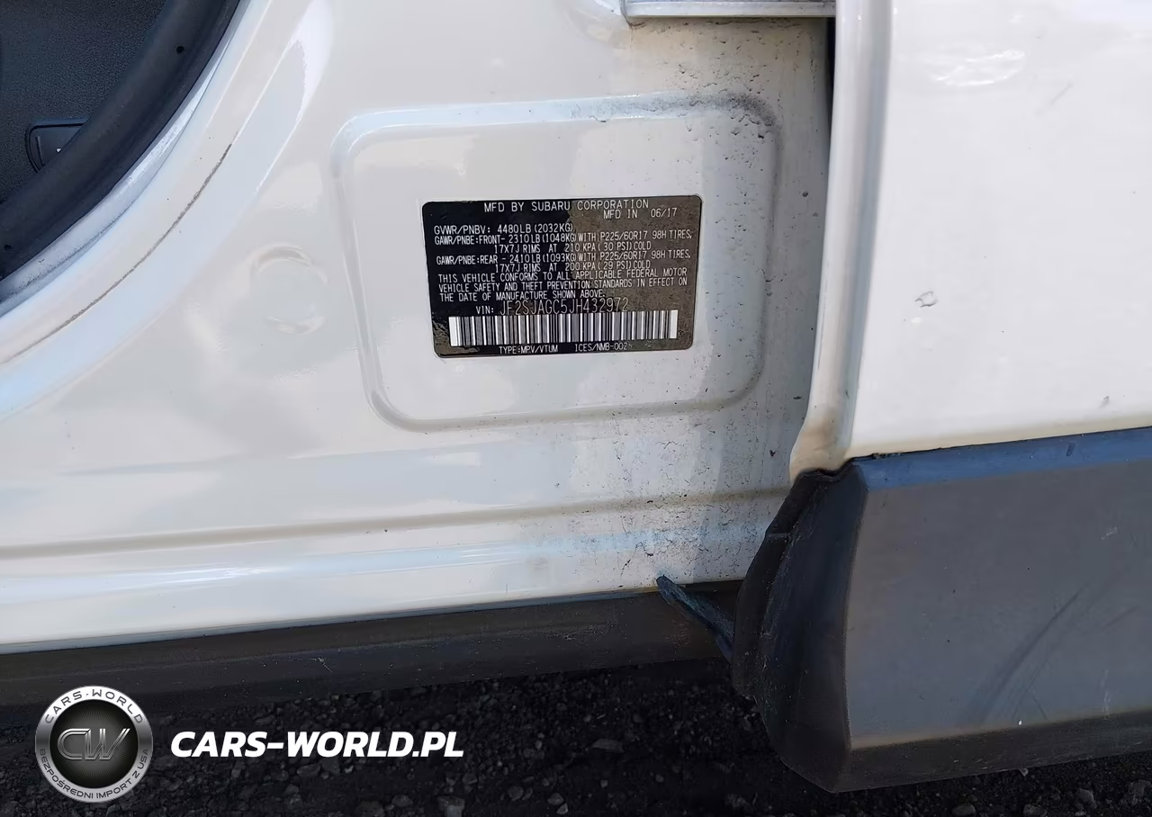 2018 Subaru Forester 2.5I Premium VIN:JF2SJAGC5JH432972 - 9