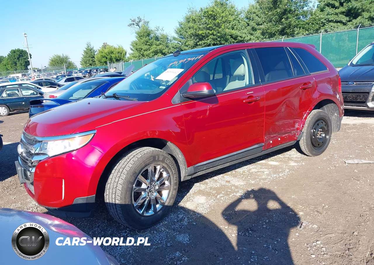 2013 Ford Edge Sel VIN:2FMDK4JC0DBB40898 - 2
