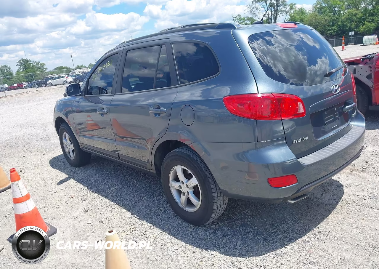 2007 Hyundai Santa Fe Gls VIN:5NMSG13D57H123036 - 3