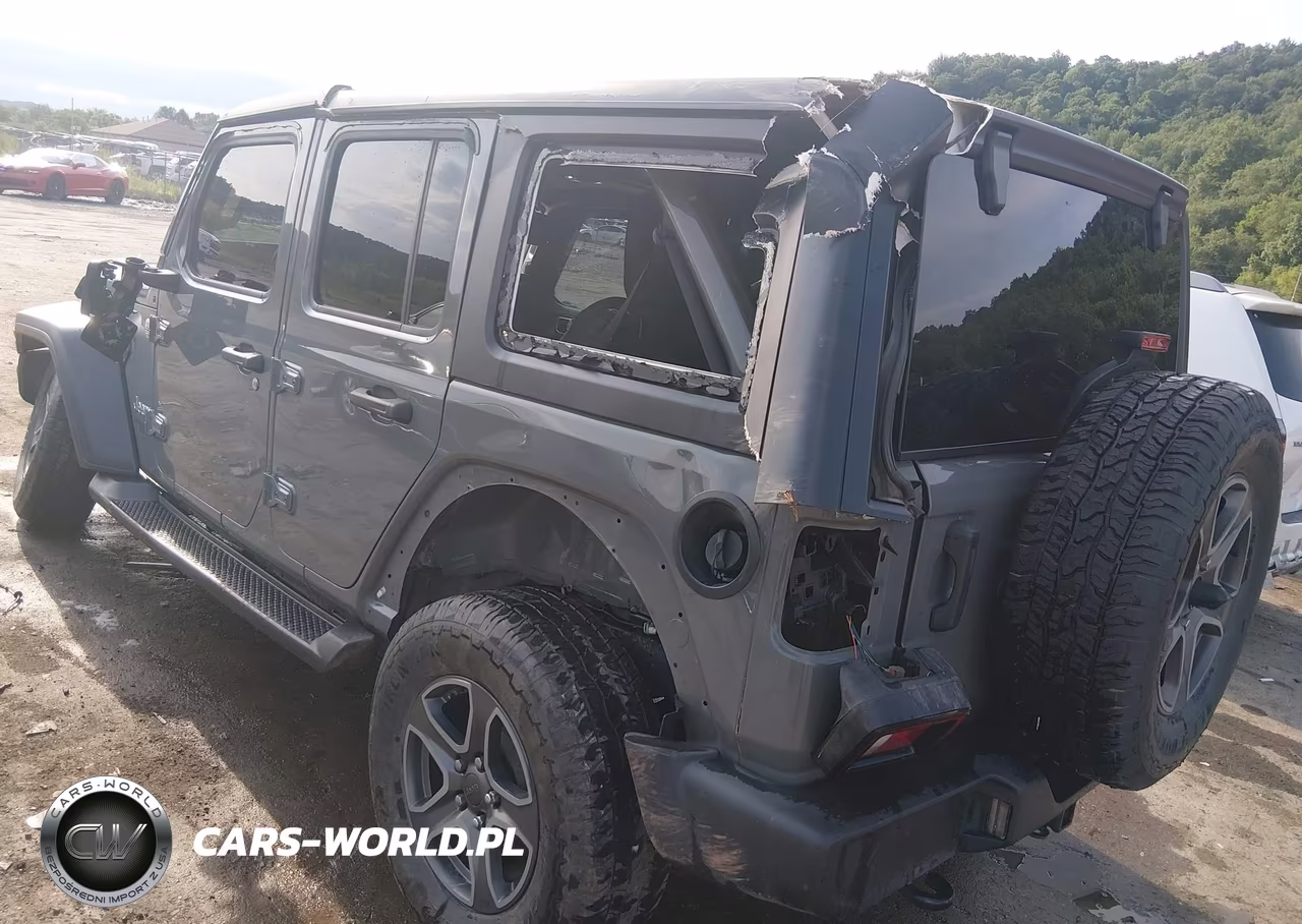2019 Jeep Wrangler Unlimited Sport S 4X4 VIN:1C4HJXDN3KW572372 - 3