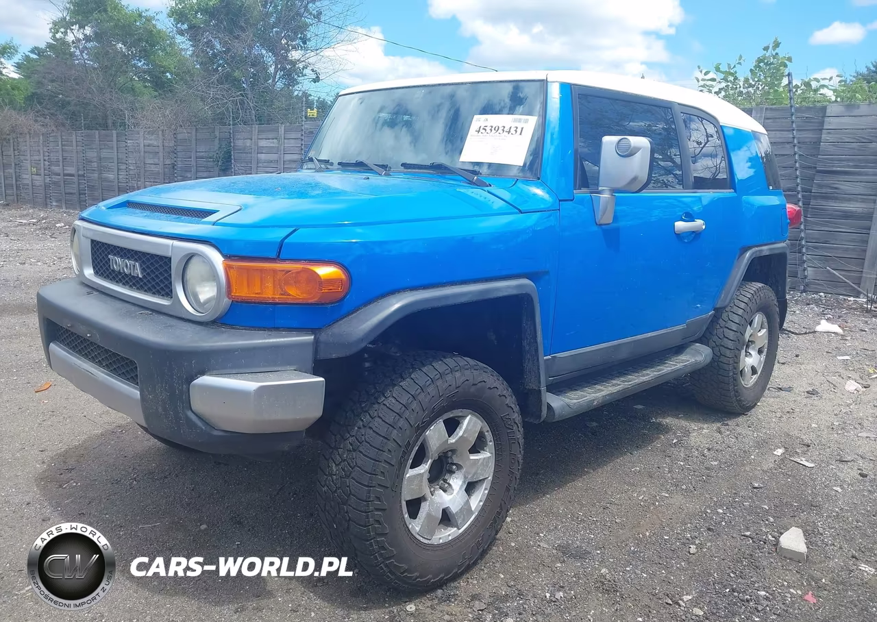 2007 Toyota Fj Cruiser VIN:JTEBU11F870046820 - 2