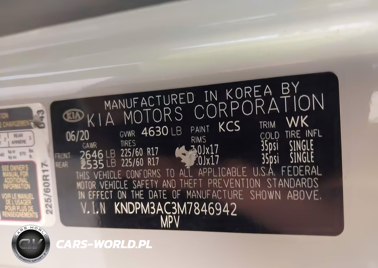 2021 Kia Sportage Lx VIN:KNDPM3AC3M7846942 - 9