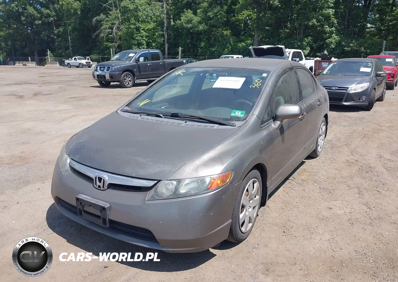 2008 Honda Civic Lx VIN:2HGFA16578H348161 - 2