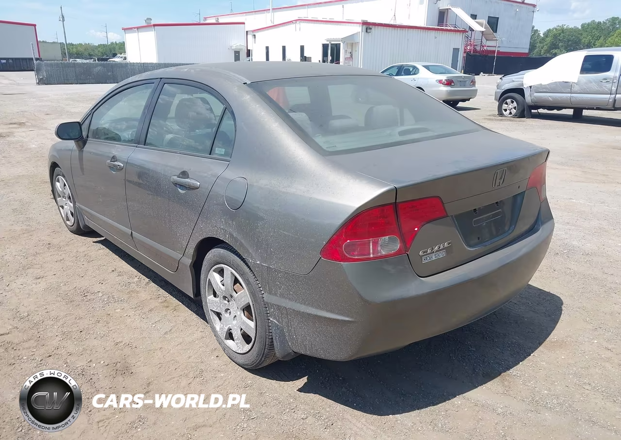 2008 Honda Civic Lx VIN:2HGFA16578H348161 - 3