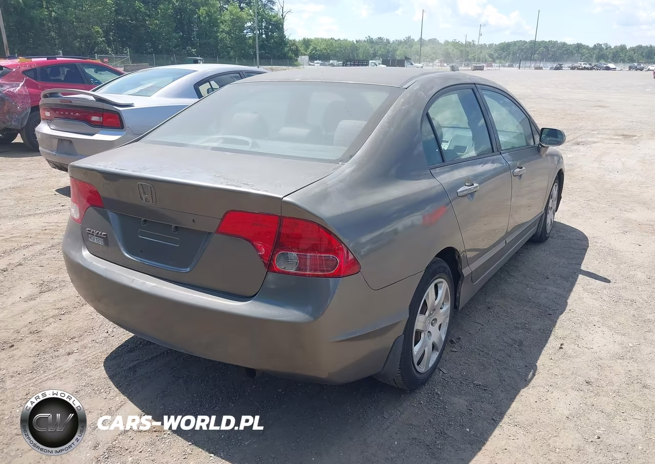 2008 Honda Civic Lx VIN:2HGFA16578H348161 - 4