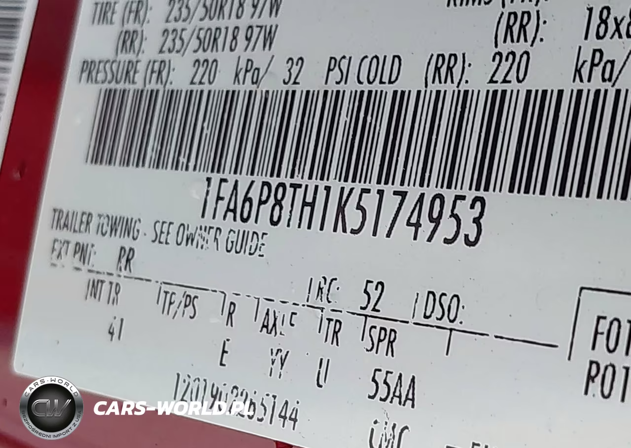 2019 Ford Mustang Ecoboost Premium VIN:1FA6P8TH1K5174953 - 9