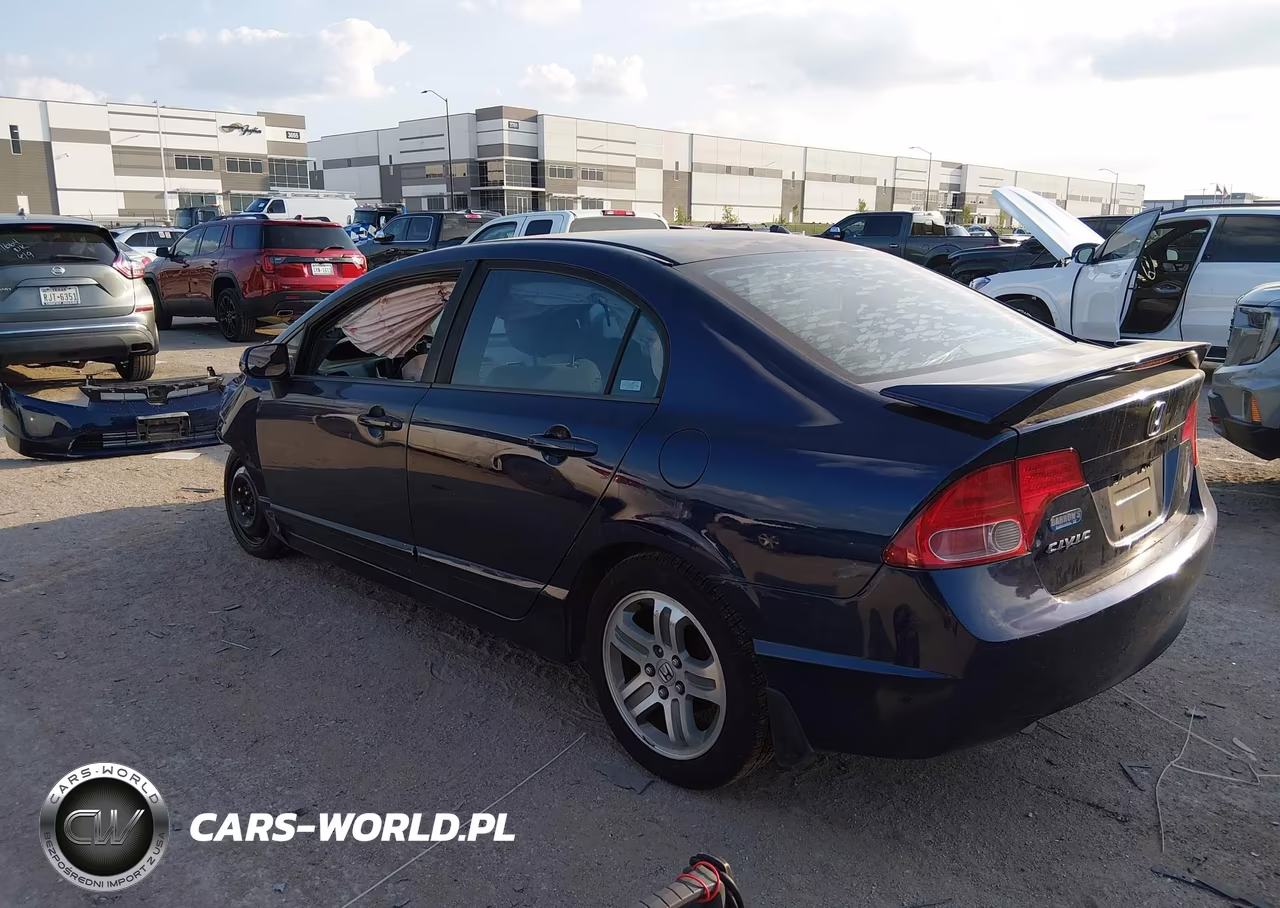 2008 Honda Civic Lx VIN:1HGFA16578L036442 - 3