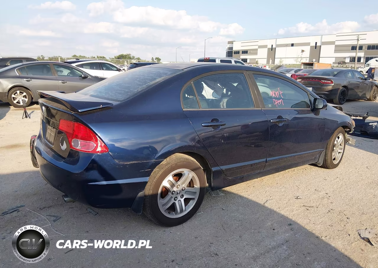2008 Honda Civic Lx VIN:1HGFA16578L036442 - 4