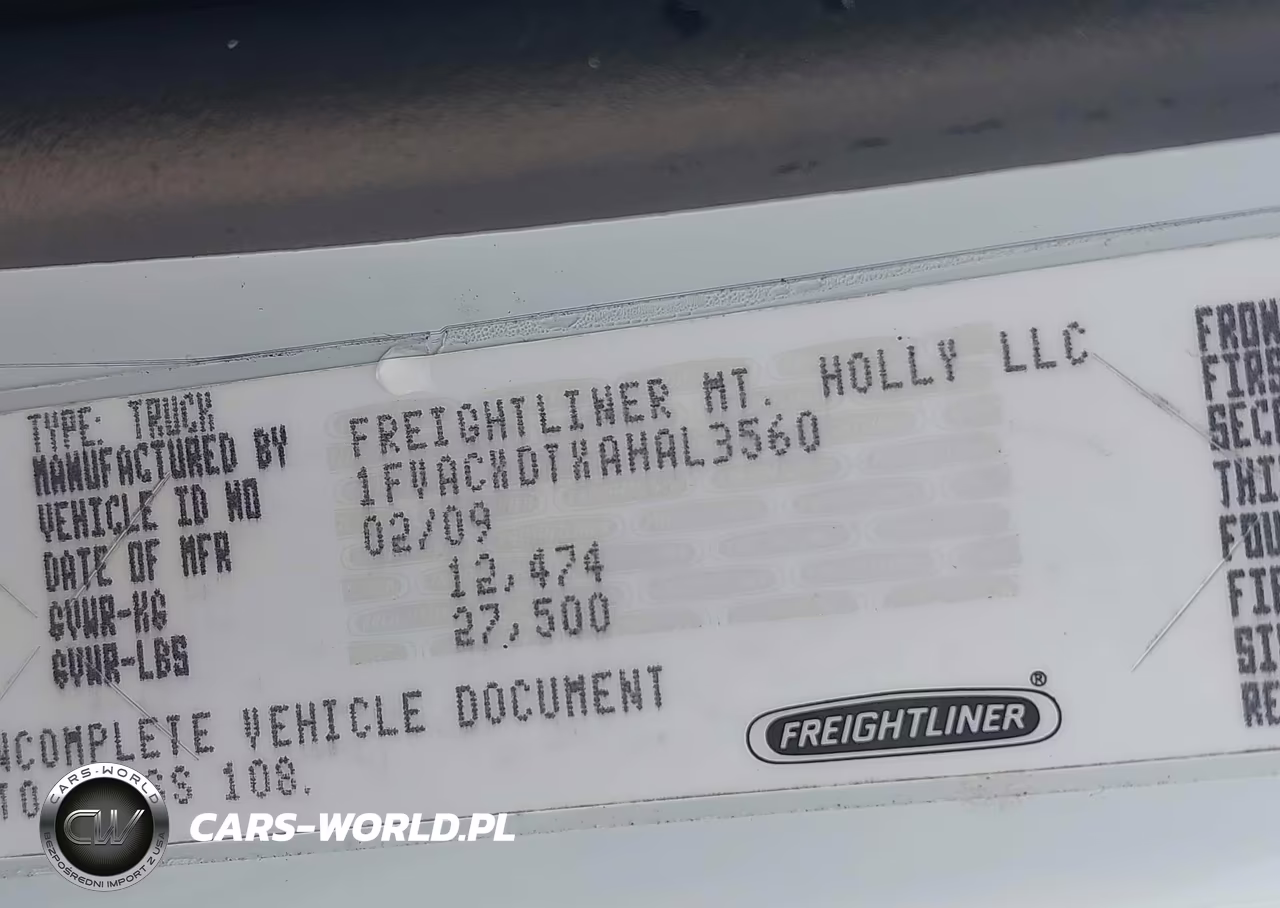 2010 Freightliner M2 106 Medium Duty VIN:1FVACXDTXAHAL3560 - 8