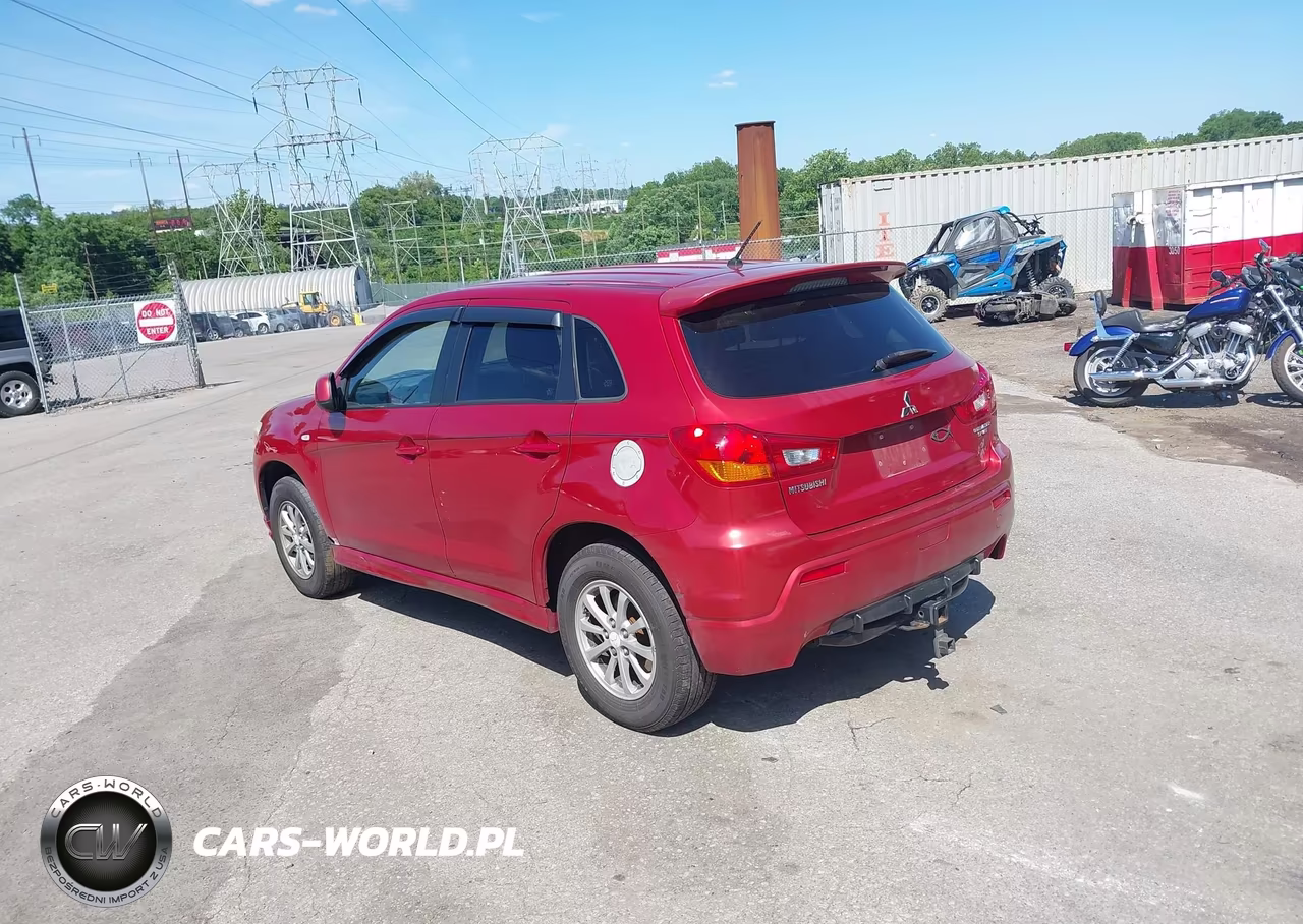 2011 Mitsubishi Outlander Sport Es VIN:JA4AP3AU5BZ019381 - 3
