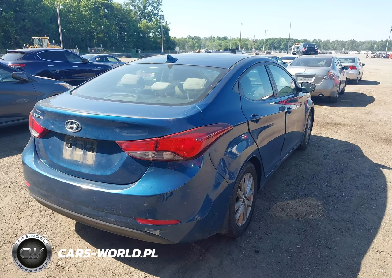 2015 Hyundai Elantra Se VIN:KMHDH4AE9FU320930 - 4