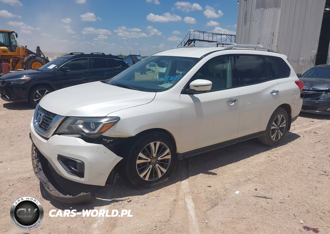 2017 Nissan Pathfinder Sl VIN:5N1DR2MN1HC633606 - 2