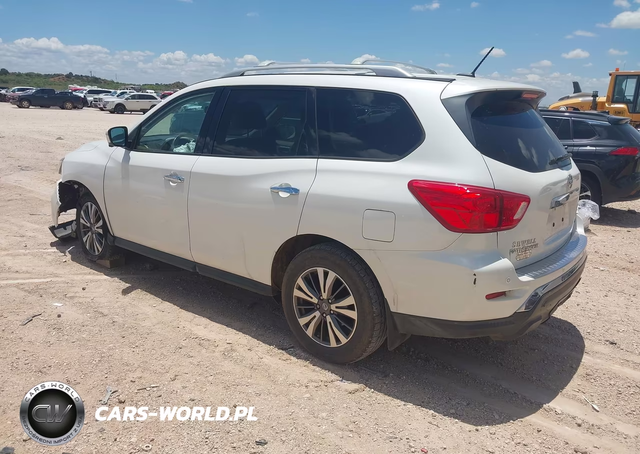 2017 Nissan Pathfinder Sl VIN:5N1DR2MN1HC633606 - 3