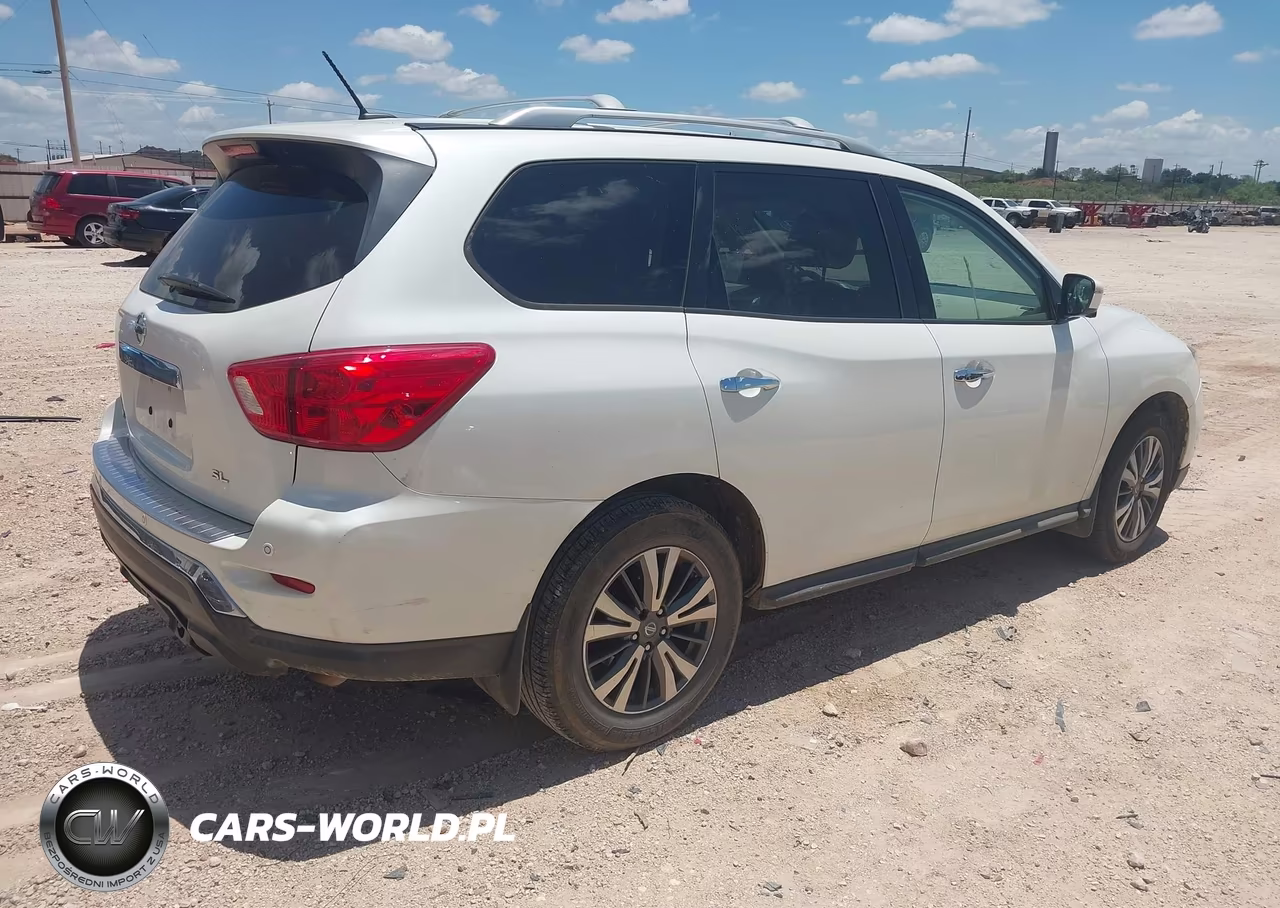 2017 Nissan Pathfinder Sl VIN:5N1DR2MN1HC633606 - 4