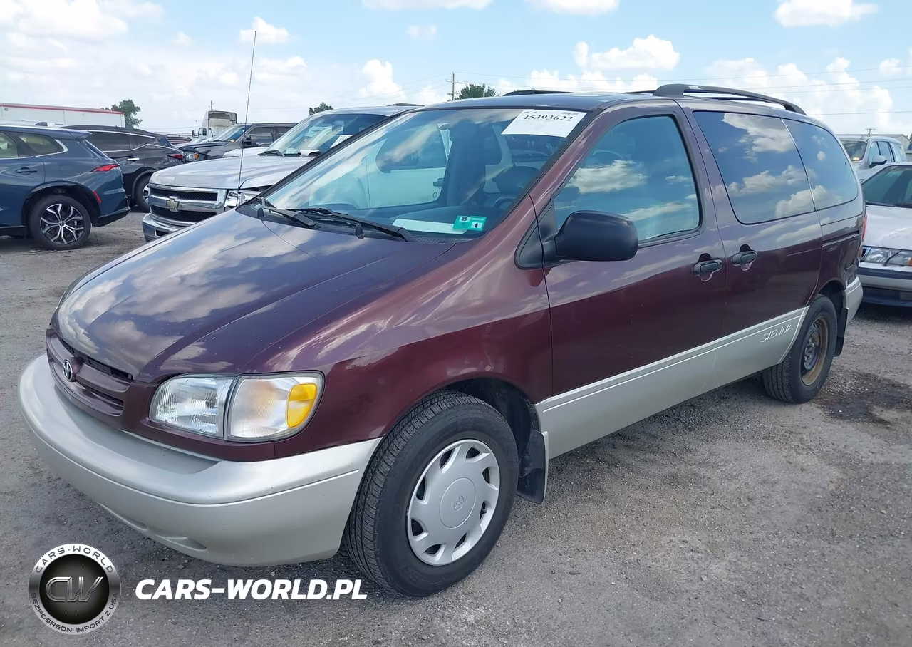 2000 Toyota Sienna Le-Xle VIN:4T3ZF13C3YU187064 - 2