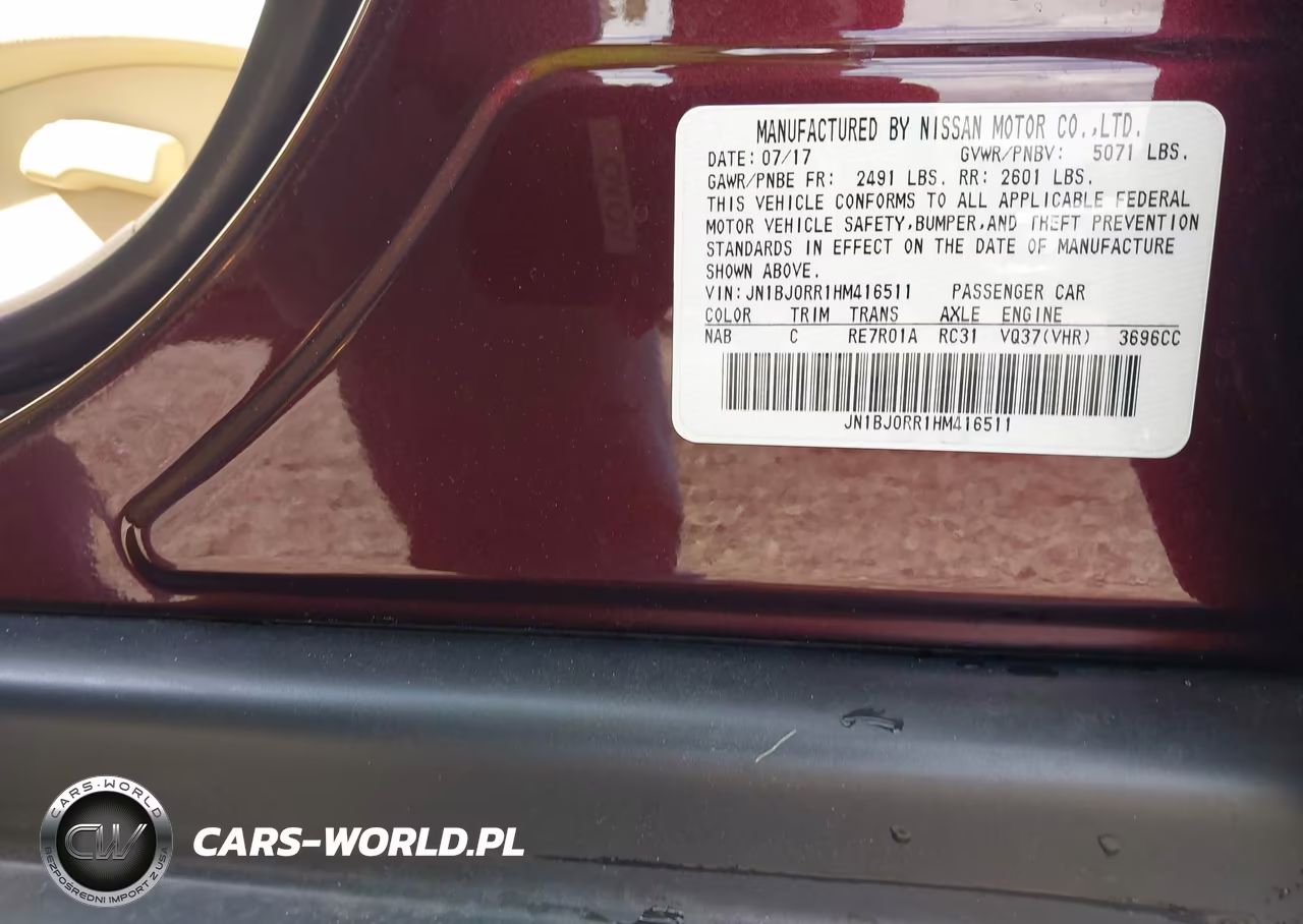 2017 Infiniti Qx50 VIN:JN1BJ0RR1HM416511 - 9