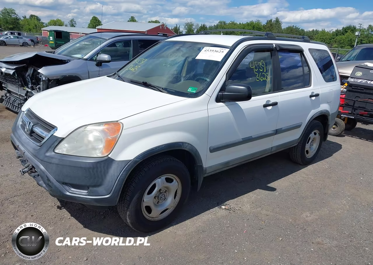 2002 Honda Cr-V Lx VIN:JHLRD68492C016854 - 2