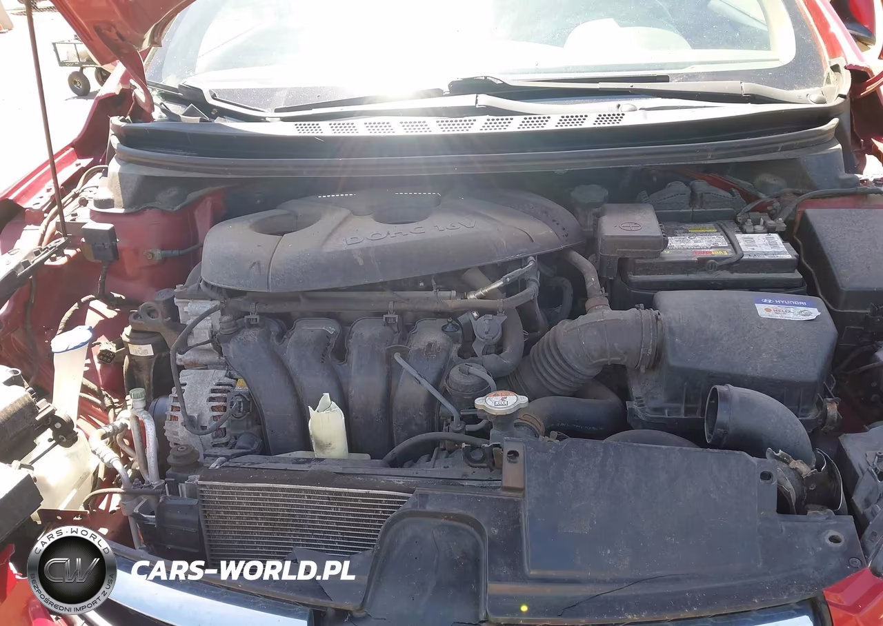 2012 Hyundai Elantra Gls (Ulsan Plant) VIN:KMHDH4AE1CU461292 - 10