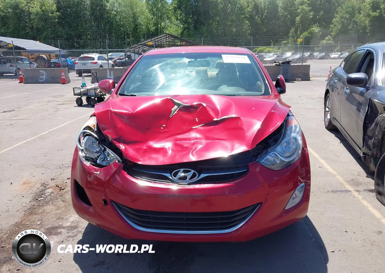 2012 Hyundai Elantra Gls (Ulsan Plant) VIN:KMHDH4AE1CU461292 - 11