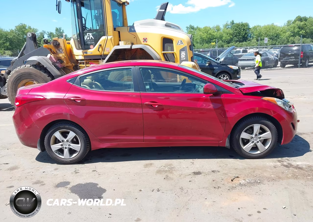 2012 Hyundai Elantra Gls (Ulsan Plant) VIN:KMHDH4AE1CU461292 - 12