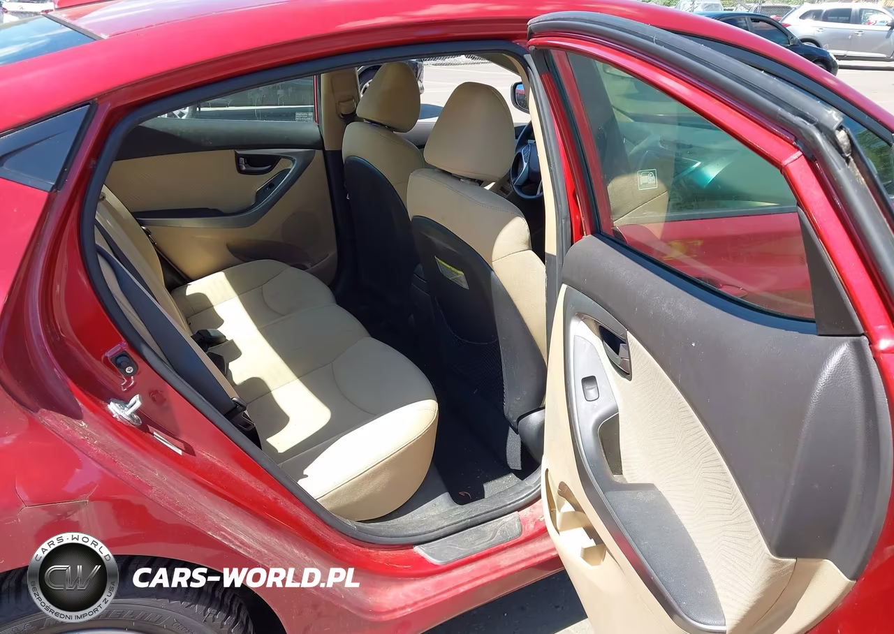 2012 Hyundai Elantra Gls (Ulsan Plant) VIN:KMHDH4AE1CU461292 - 8