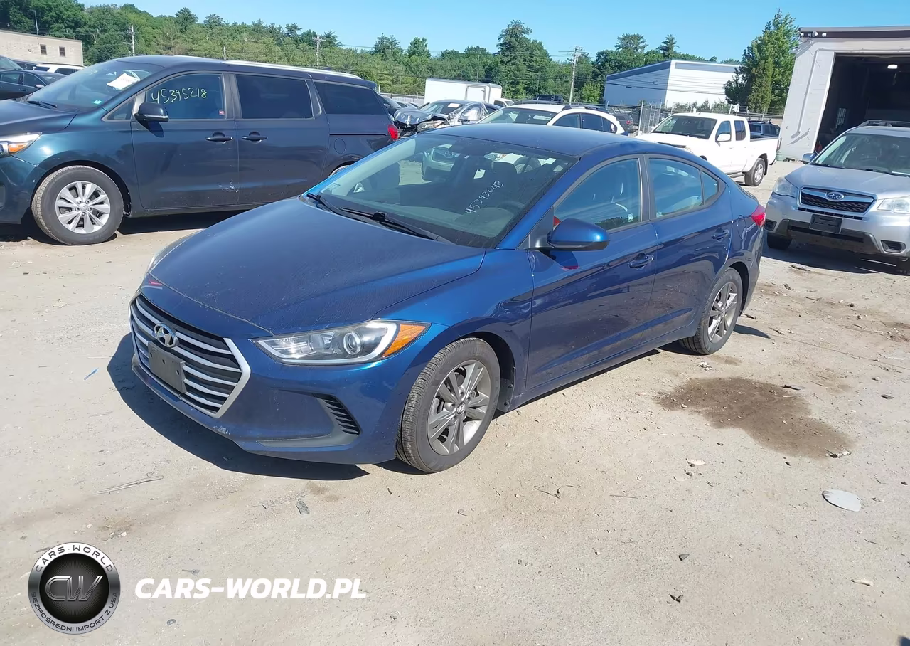 2017 Hyundai Elantra Se VIN:5NPD84LF5HH185534 - 2