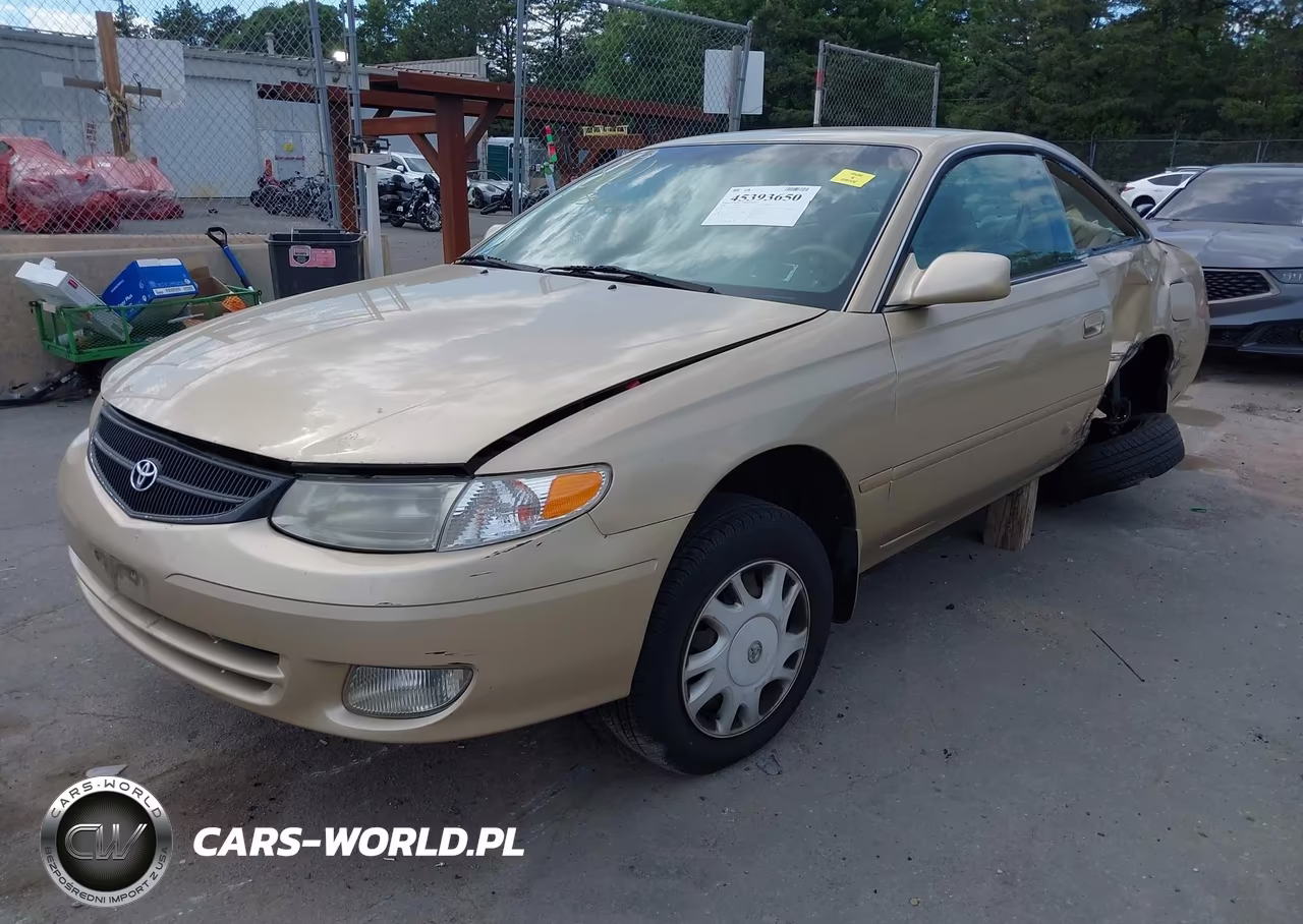 2000 Toyota Camry Solara Se VIN:2T1CG22P9YC285555 - 2