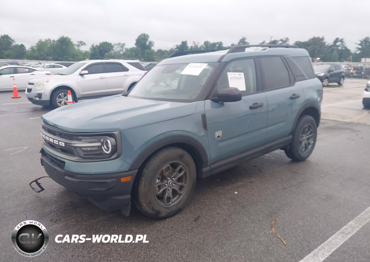 2023 Ford Bronco Sport Big Bend VIN:3FMCR9B65PRD05122 - 2