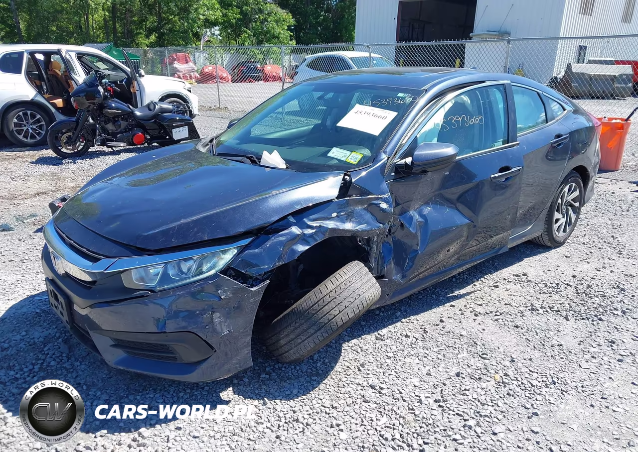 2018 Honda Civic Ex VIN:19XFC2F71JE203084 - 2