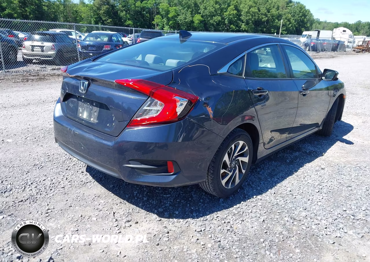 2018 Honda Civic Ex VIN:19XFC2F71JE203084 - 4