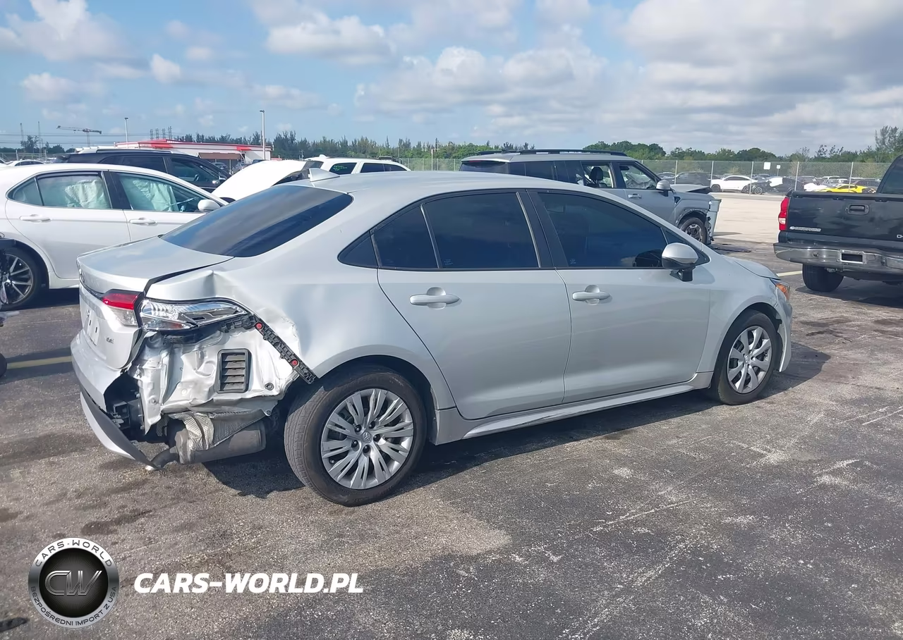 2021 Toyota Corolla Le VIN:5YFEPMAE0MP251289 - 4