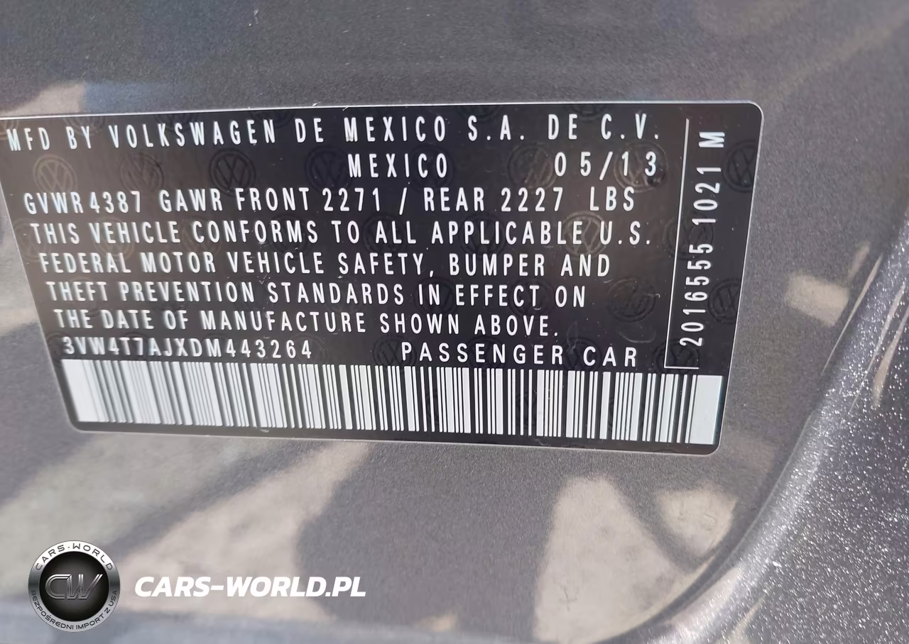 2013 Volkswagen Jetta Gli Autobahn W-Nav VIN:3VW4T7AJXDM443264 - 9