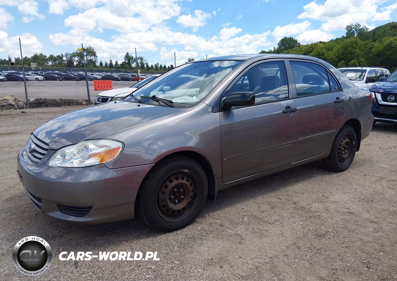 2004 Toyota Corolla Ce-Le-Sport VIN:2T1BR32E24C829883 - 2
