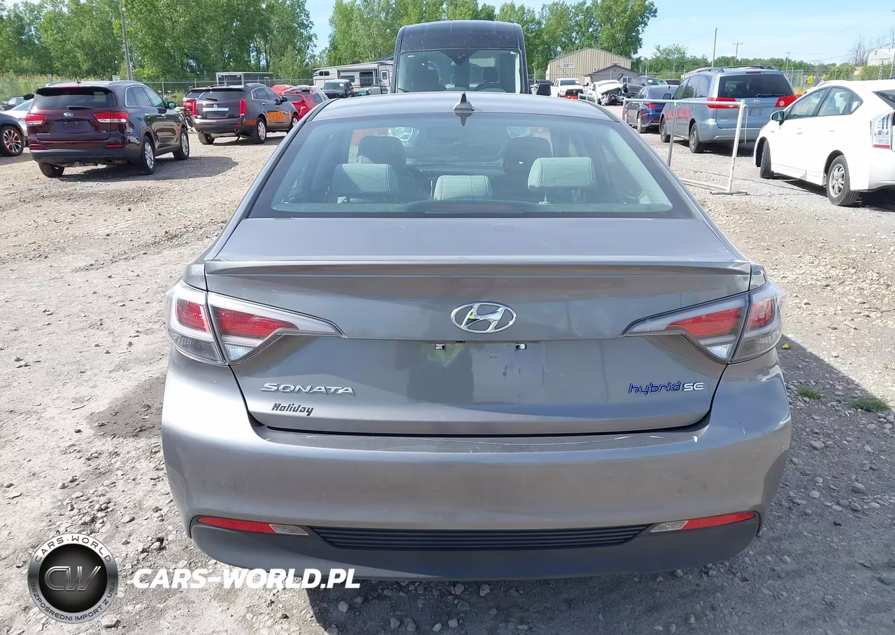 2017 Hyundai Sonata Hybrid Se VIN:KMHE24L39HA067288 - 17