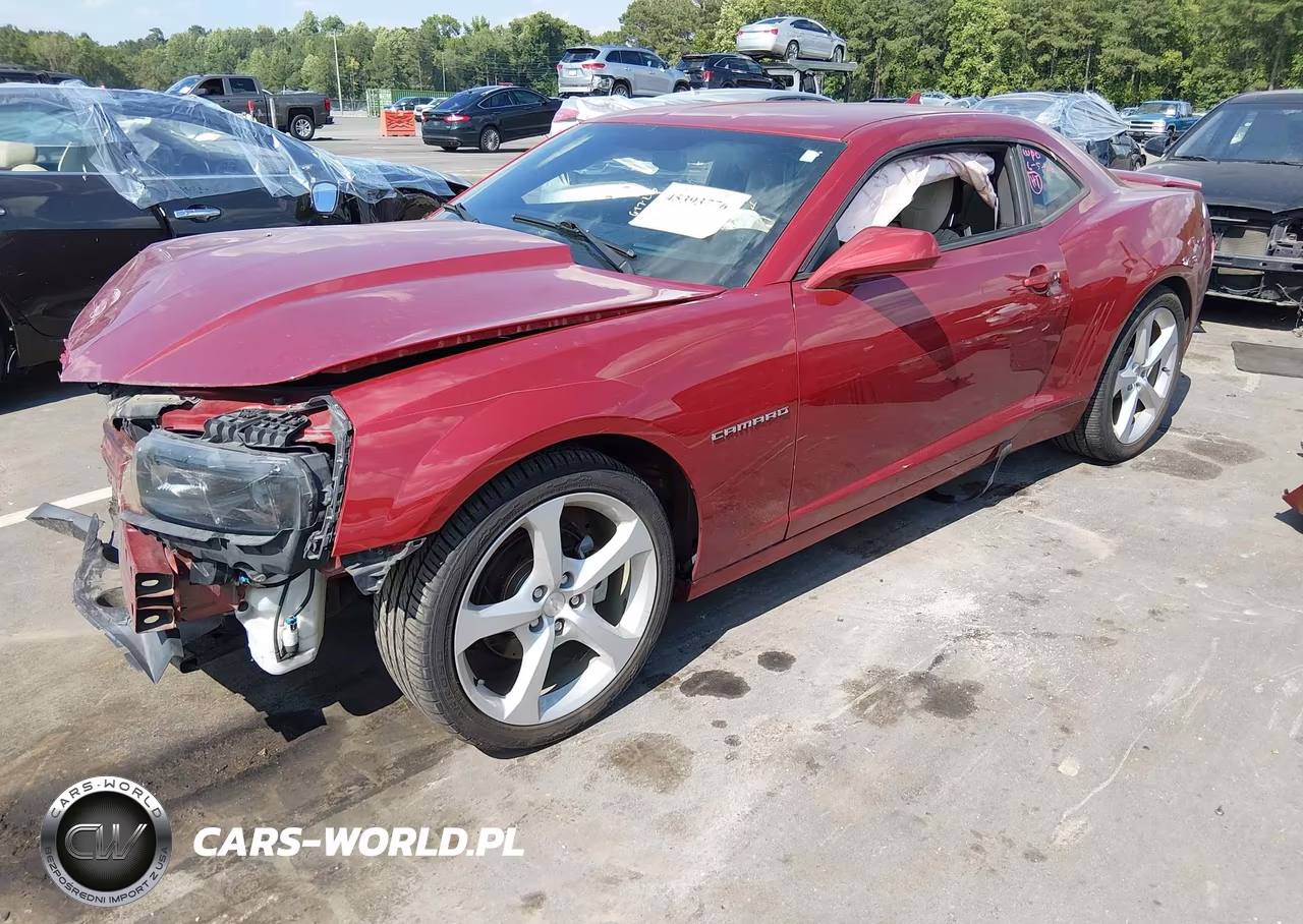 2015 Chevrolet Camaro 2Lt VIN:2G1FF1E35F9165132 - 2