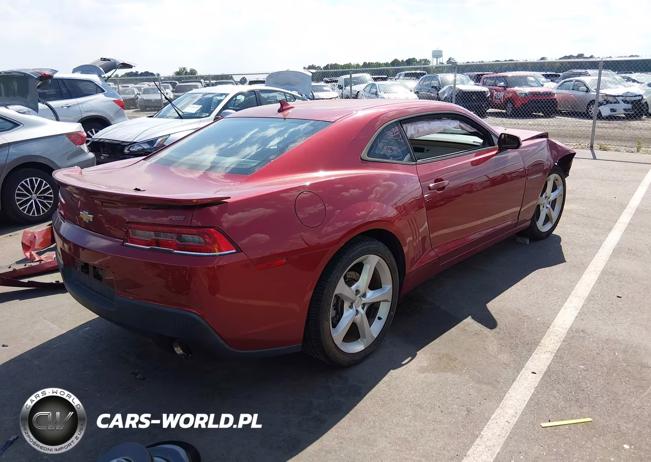 2015 Chevrolet Camaro 2Lt VIN:2G1FF1E35F9165132 - 4