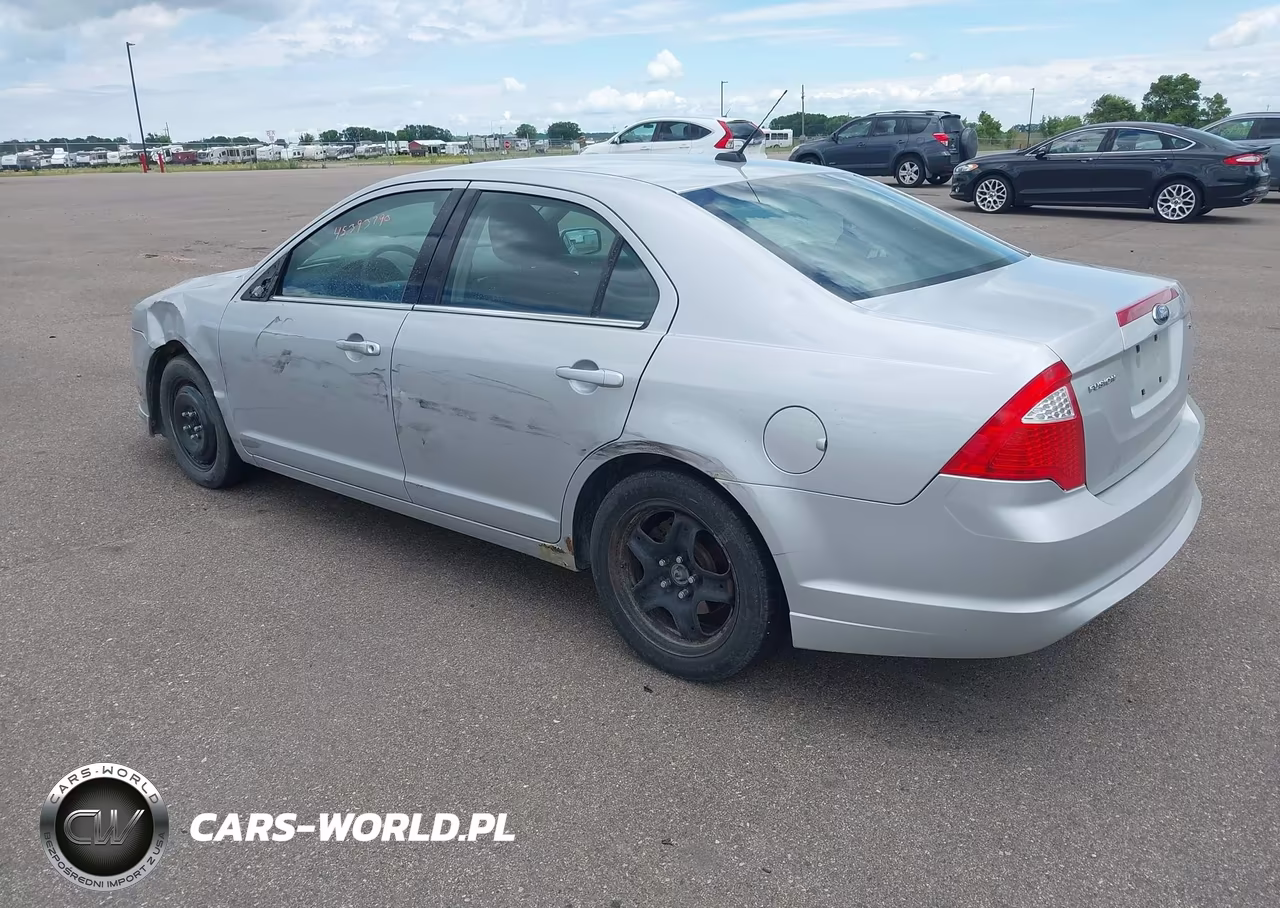 2010 Ford Fusion Se VIN:3FAHP0HA6AR178109 - 3