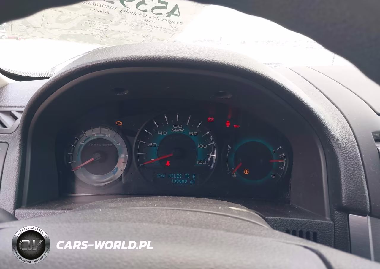 2010 Ford Fusion Se VIN:3FAHP0HA6AR178109 - 7