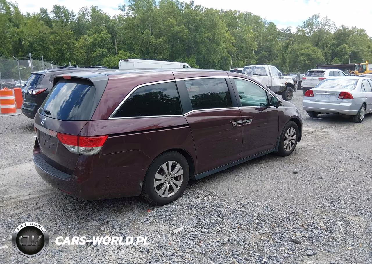 2014 Honda Odyssey Ex-L VIN:5FNRL5H64EB067116 - 4