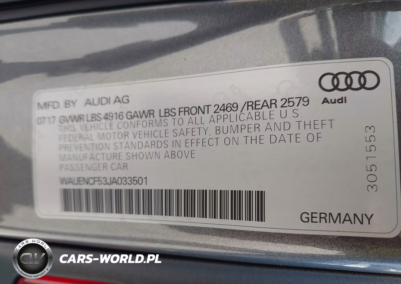 2018 Audi A5 2.0T Premium VIN:WAUENCF53JA033501 - 9