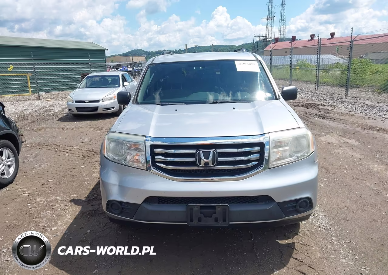 2013 Honda Pilot Lx VIN:5FNYF4H28DB079293 - 12