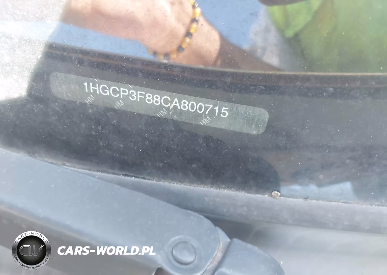 2012 Honda Accord 3.5 Ex-L VIN:1HGCP3F88CA800715 - 18