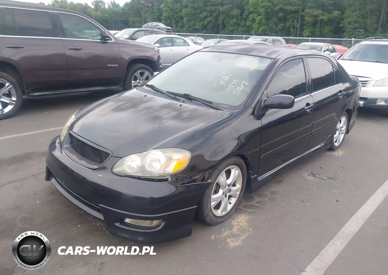 2005 Toyota Corolla Xrs VIN:2T1BY32E85C377880 - 2