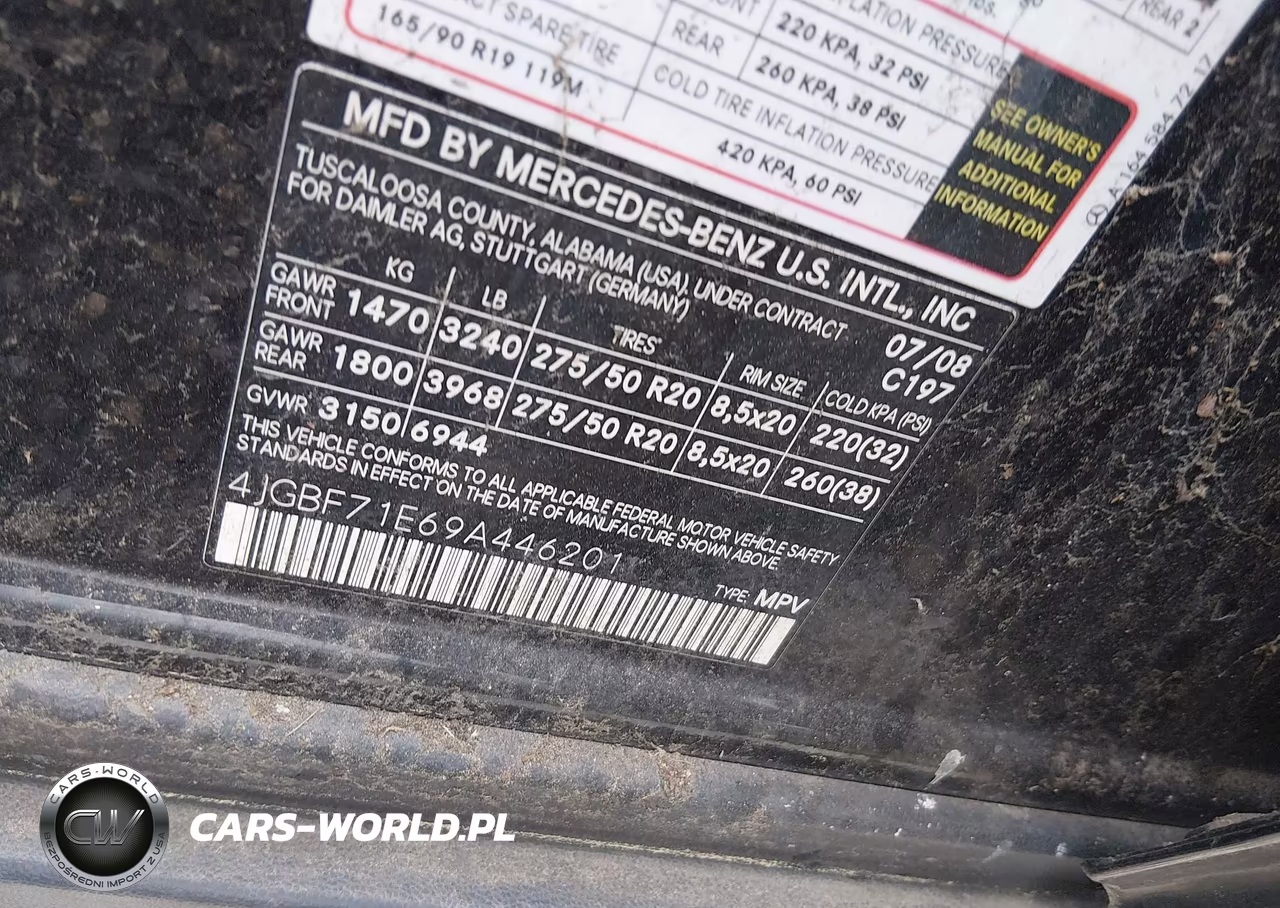 2009 Mercedes-Benz Gl 450 4Matic VIN:4JGBF71E69A446201 - 9