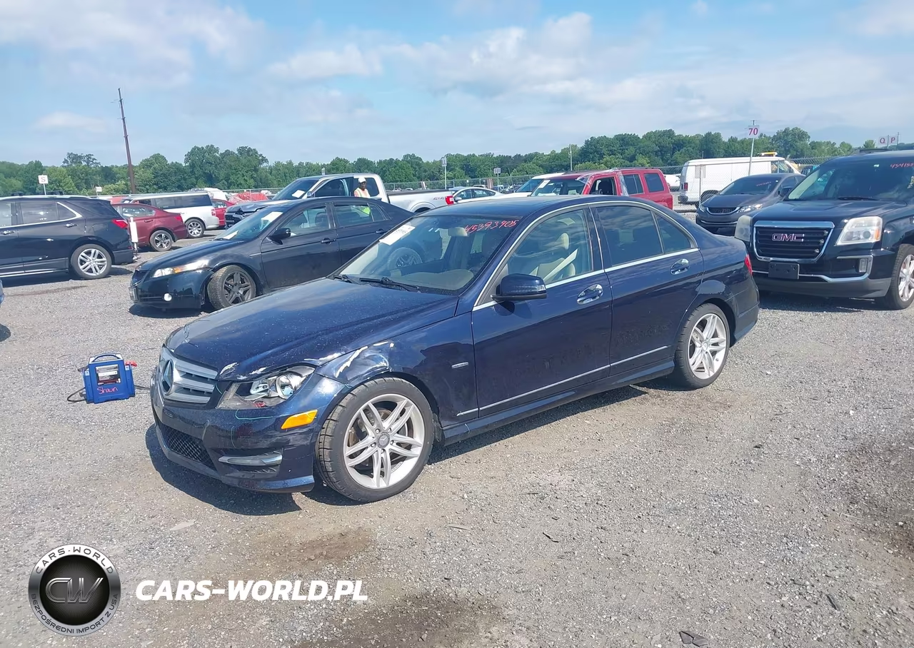 2012 Mercedes-Benz C 250 Sport VIN:WDDGF4HB6CR233333 - 2