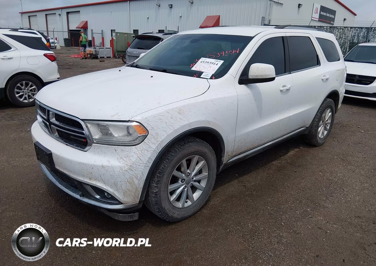 2014 Dodge Durango Sxt VIN:1C4RDJAG2EC599390 - 2