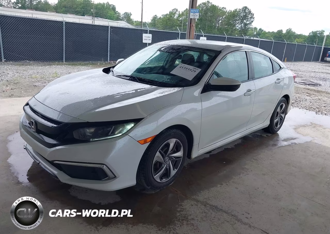 2019 Honda Civic Lx VIN:2HGFC2F61KH540451 - 2