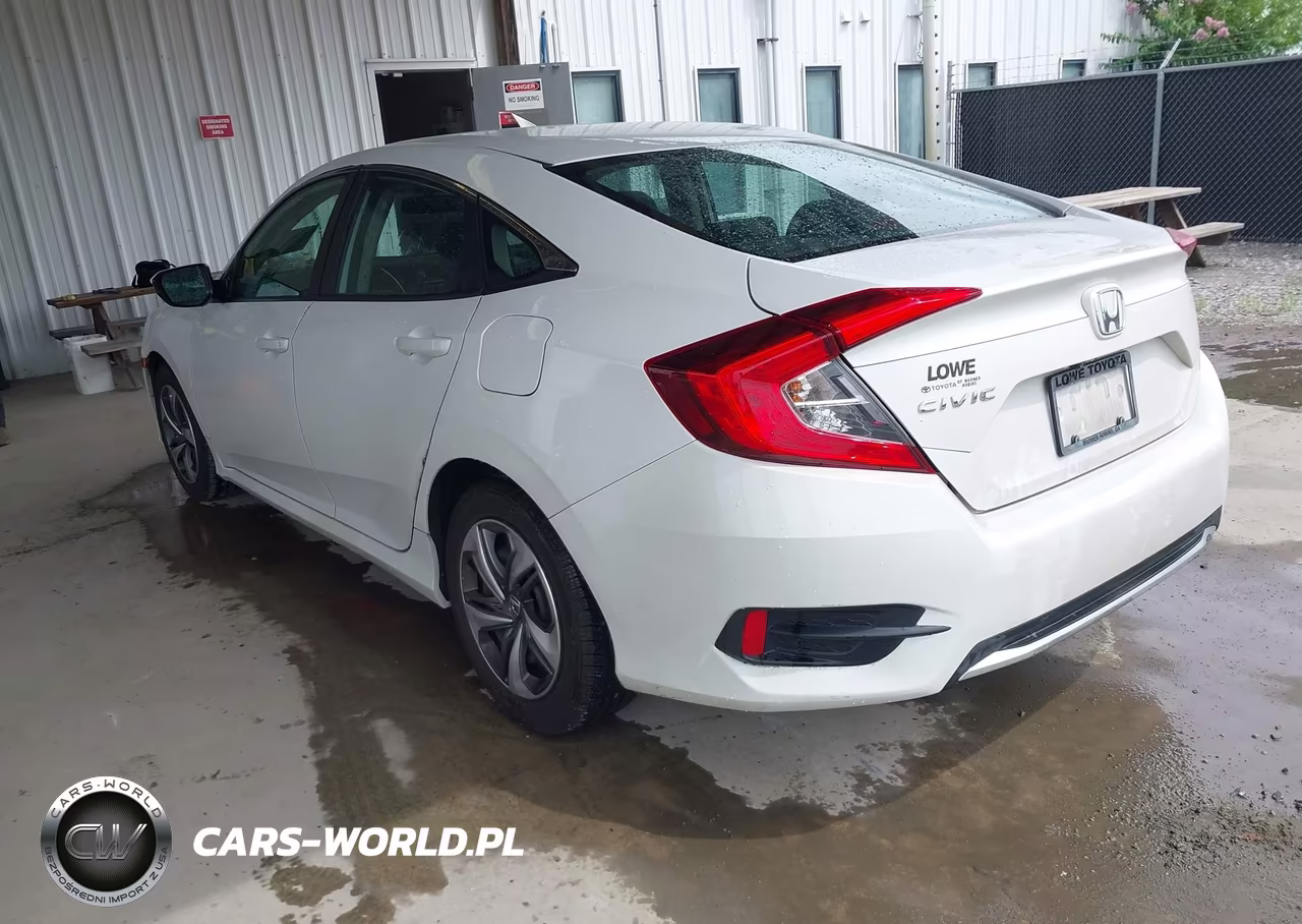 2019 Honda Civic Lx VIN:2HGFC2F61KH540451 - 3