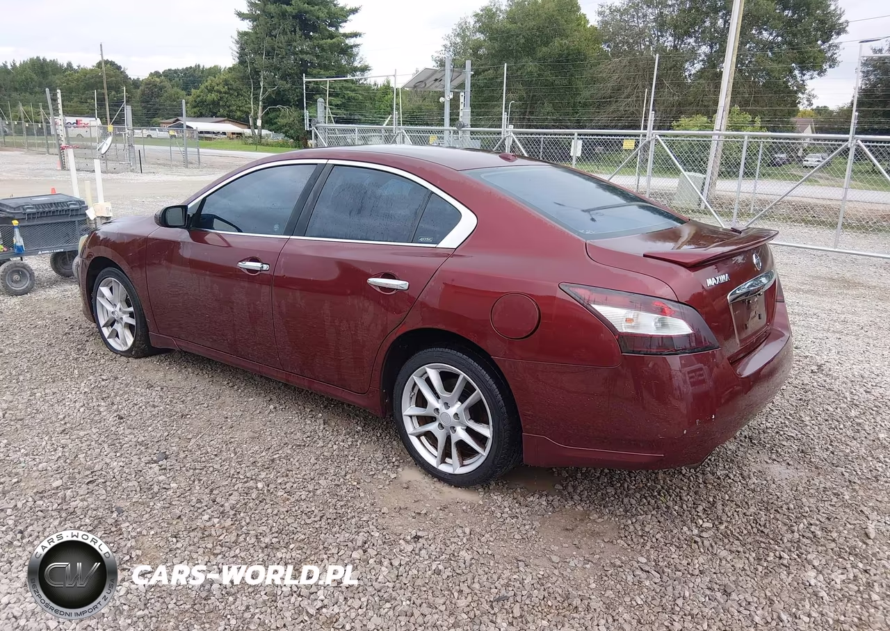 2010 Nissan Maxima 3.5 Sv VIN:1N4AA5AP8AC863399 - 3
