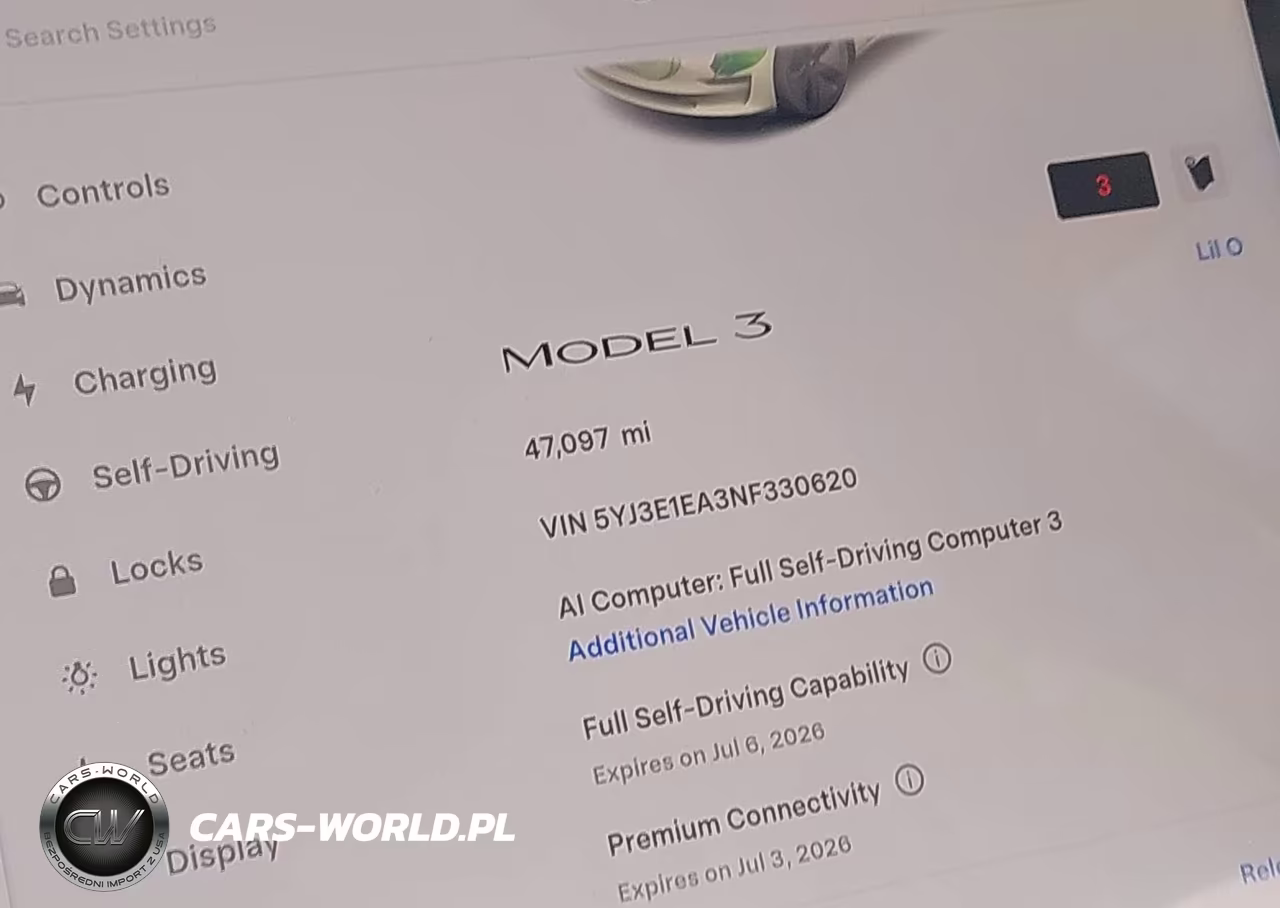 2022 Tesla Model 3 Rear-Wheel Drive VIN:5YJ3E1EA3NF330620 - 15